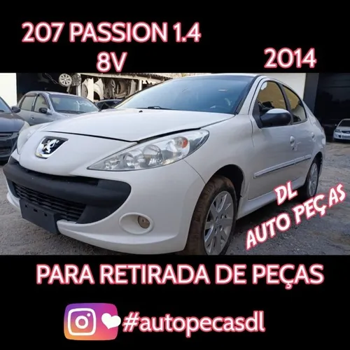 peugeot 207 pas allure 1.4 2013 para retirada de peças 