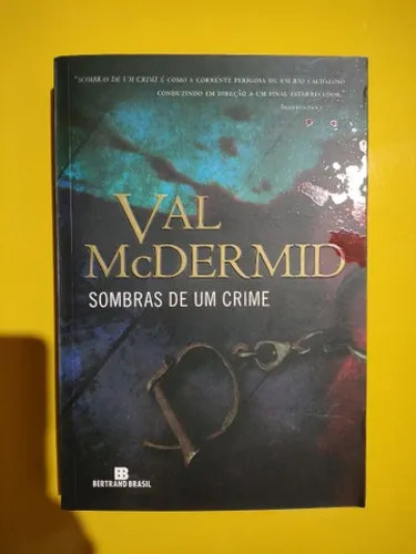 Sombras de um crime. Suspense policial. Novo. Com brinde