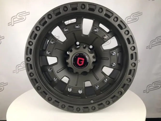 Rodas Off Road Gisa DA3364 Verde Semi-Brilho 6x139 - 17x9 aro 17 tala 9