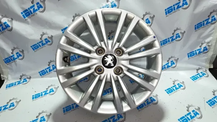 Roda Avulsa Original Peugeot 208 Aro 15 Usada