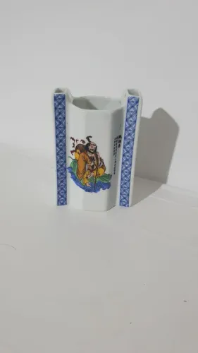 Porta Canetas porcelana chinesa anos 70