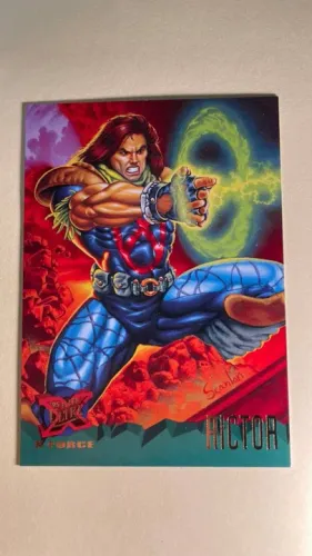 1995 Fleer Ultra Marvel Comics - Rictor - X-Force - X-MEN - card carta marvel