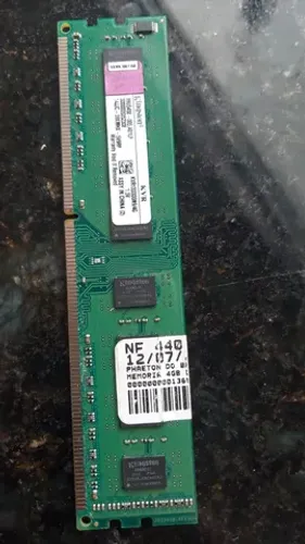 memoria para CPU 4 gigas, DDR3, testo na hora