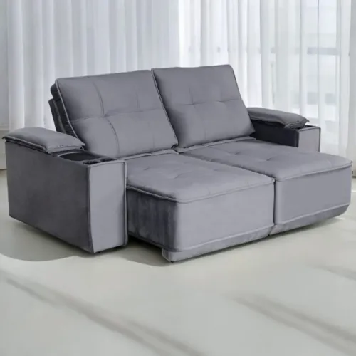 Mega promoção!! Sofá Retrátil e Reclinável Modelo 0004 2,08cm
