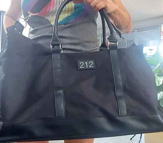 Bolsa de Viagem Carolina Herrera212 Preta