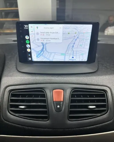 Multimídia Renault fluence 9 polegadas Carplay sem fio Android auto 