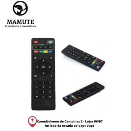 Controle para Smart Tv box Pro 4k Universal