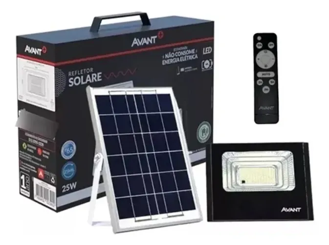 Oferta!!! Refletor Led 25w Solar Avant