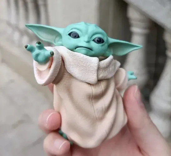 Boneco Baby Yoda Star Wars Mestre Yoda 8cm | NOVO