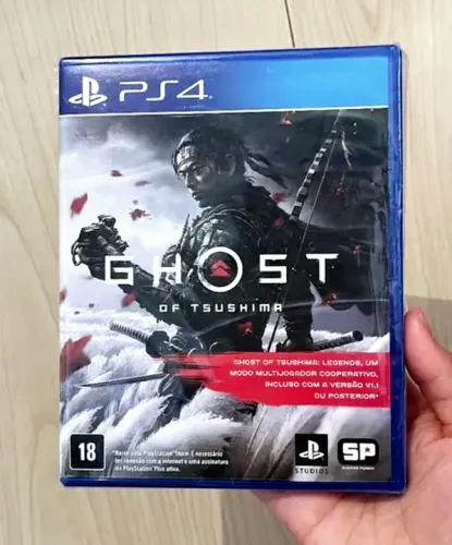 Promoção Jogo Ghost Of Tsushima PS4 Midia Fisica( ACEITO CREDISHOP)