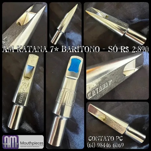 Boquilha para Sax Barítono AM Katana 7*