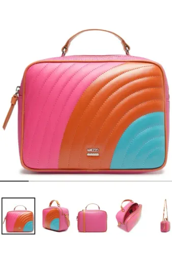 Bolsa de Ombro Colorida Arezzo