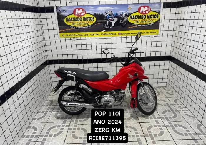 Pop 110i,ano 2024 zero km.