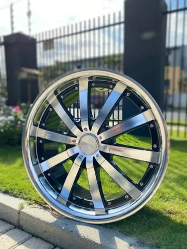 Rodas Ace Alloy Executive Preto Diamantado blank - 19x8,5 Offset 20