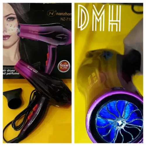 Secador De Cabelo Profissional 3000w Nz-7100 Lazer