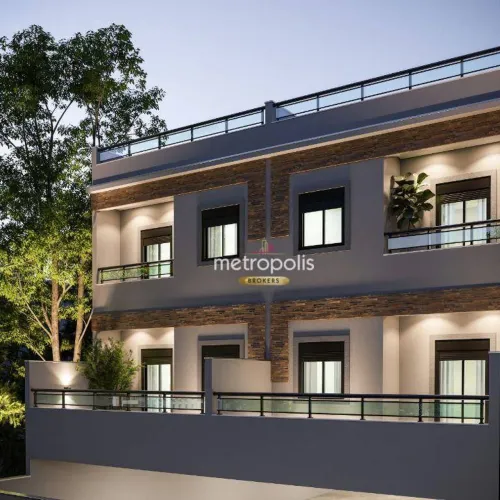 Cobertura à venda, 174 m² por R$ 1.741.000,00 - Jardim - Santo André/SP