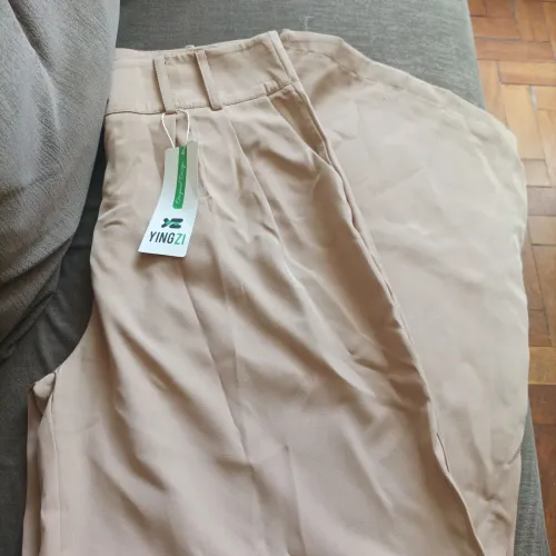 Calça pantalona tamanho G nova calça social
