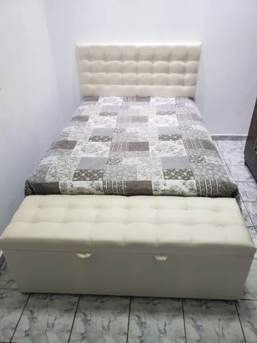 Cama Box com Baú e cabeceira em até 10x sem juros