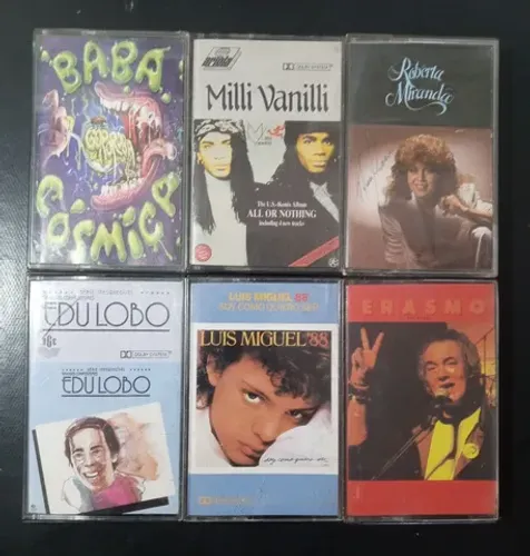 Fitas K7 Cassete Originais 