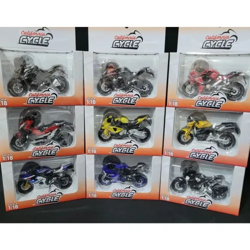Motos Califórnia toys e Maisto - kawazaki, hornet, Yamaha UNIDADE