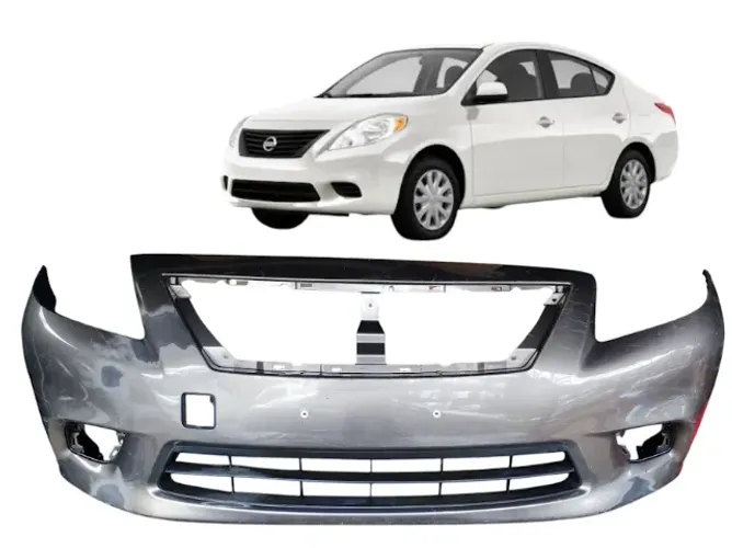 Parachoque dianteiro Nissan Versa 2011 2012 2013 2014