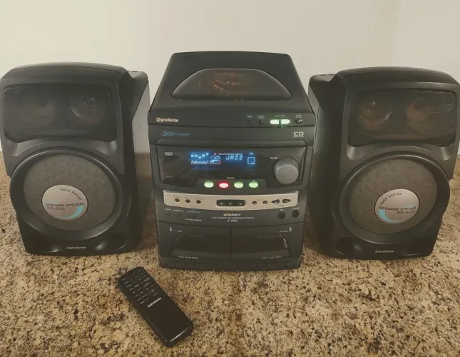 Aparelho de Som Gradiente E400 - para reparo ou aproveitamento de peças 