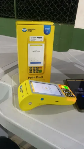 Nova Máquina de Cartão Mercado Pago Point Pro 3