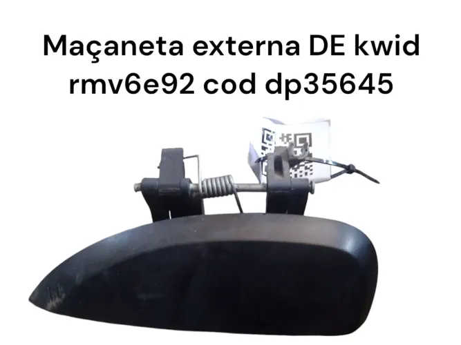 Maçaneta externa DE kwid rmv6e92 cod dp35645