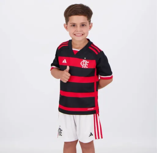 Conjunto Infantil do Flamengo 2024/25