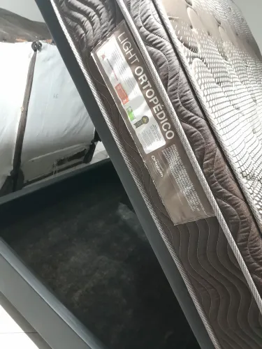 Baú + colchão ortopédico ortobom novo! $$1199,00
