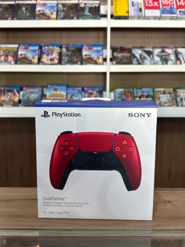 Controle Dualsense PS5 Volcanic Red PlayStation 5 Sem Juros Novo Loja Fisica