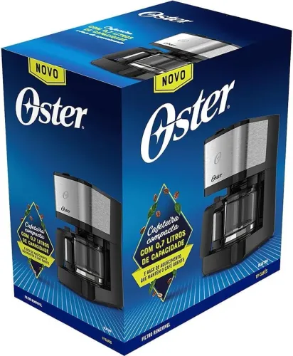 Oster Cafeteira Oster Inox 0,75L 220V - Não acompanha Jarra