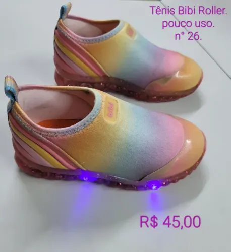 Tênis Bibi Roller Infantil - Número 26