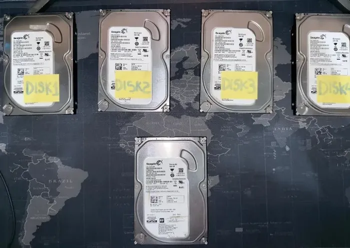 5 HD's Seagate Barracuda 500GB 7500rpm