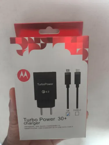 ? Carregador Turbo Power 30+ (30W) - Carregamento Rápido 4.0 ?