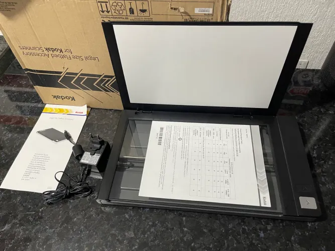 Scanner Kodak Legal Size Flatbed Preto 