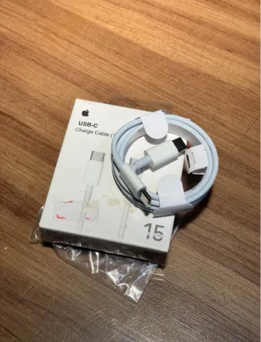 Cabo de iPhone USB C-C 15/15Pro16/16 Pro Max