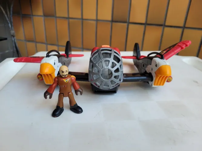 Avião Águia Sky Racers Imaginext