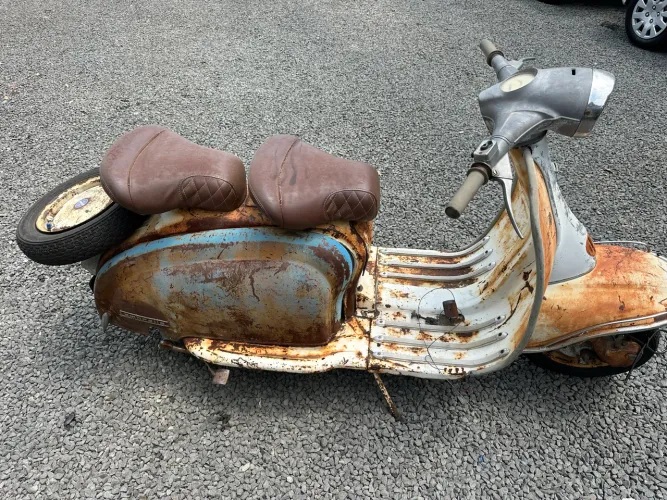 Lambreta Brasil 1964 toda original