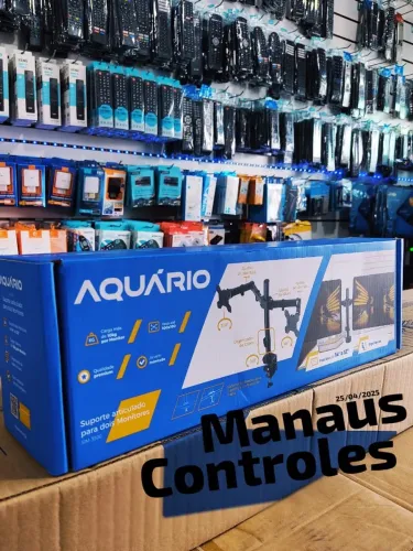 Suporte para monitor duplo 14 a 32 polegadas 