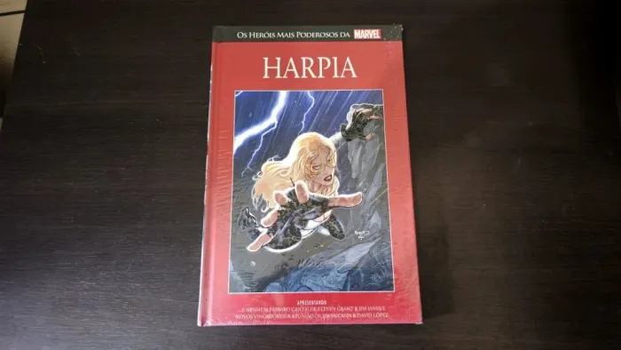Harpia - Nº 28 - Lacrado - Salvat Capa Vermelha - Marvel