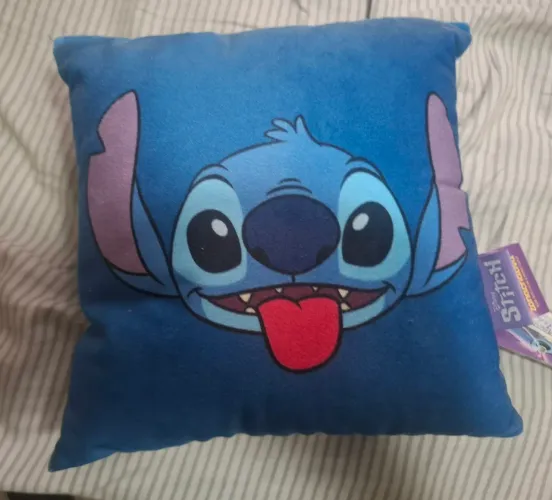 Almofada Veludo Stitch 