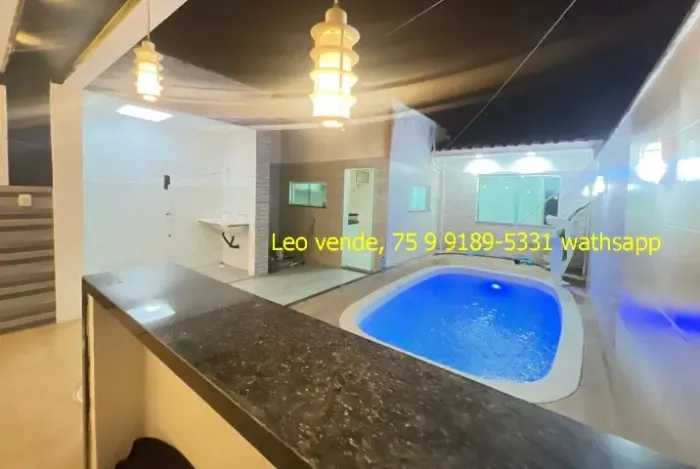 Leo vende, bairro Sim, 2\4 suíte, piscina, goumert, veja fotos 
