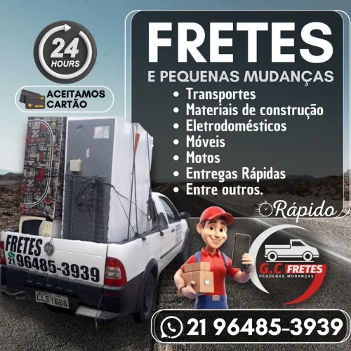 FRETES RÁPIDOS E PEQUENAS MUNDANÇAS
