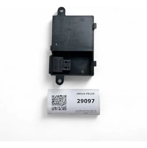 Moldura Suporte Conector Usb Fiat Idea Palio Uno Way 2015