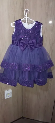 Vestido festa roxo