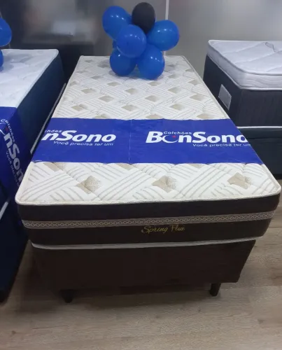 Conjunto Box Solteiro Spring Flex