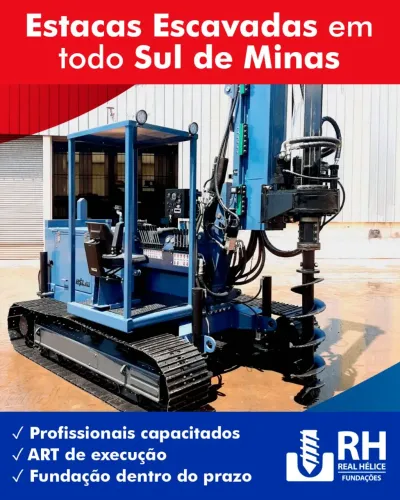 FUNDAÇÃO EM ESTACA ESCAVADA 