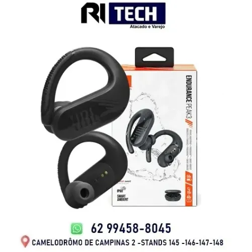Fone de Ouvido Bluetooth JBL Endurance Peak 3 Original