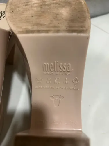 Melissa Original Salto Bege Nº 37